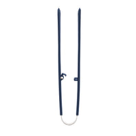 Platinum Silicone Wide Tongs | Navy