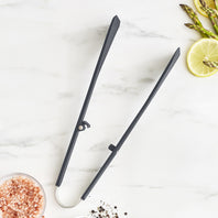 Platinum Silicone Wide Tongs | Gray