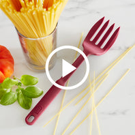 GreenLife 10-in-One Silicone Fork | Red