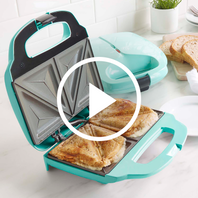 GreenLife Sandwich Maker | Turquoise