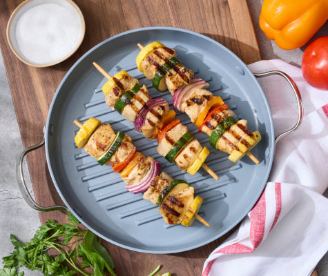 Summer Chicken and Vegetable Kabobs