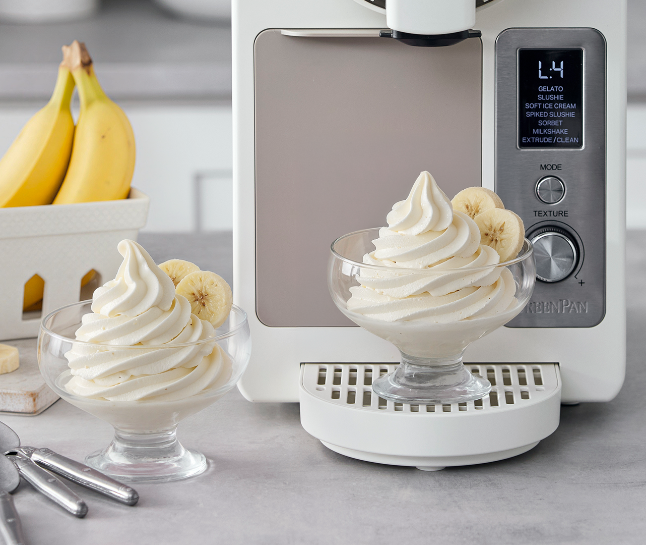Banana Protein Ice Cream