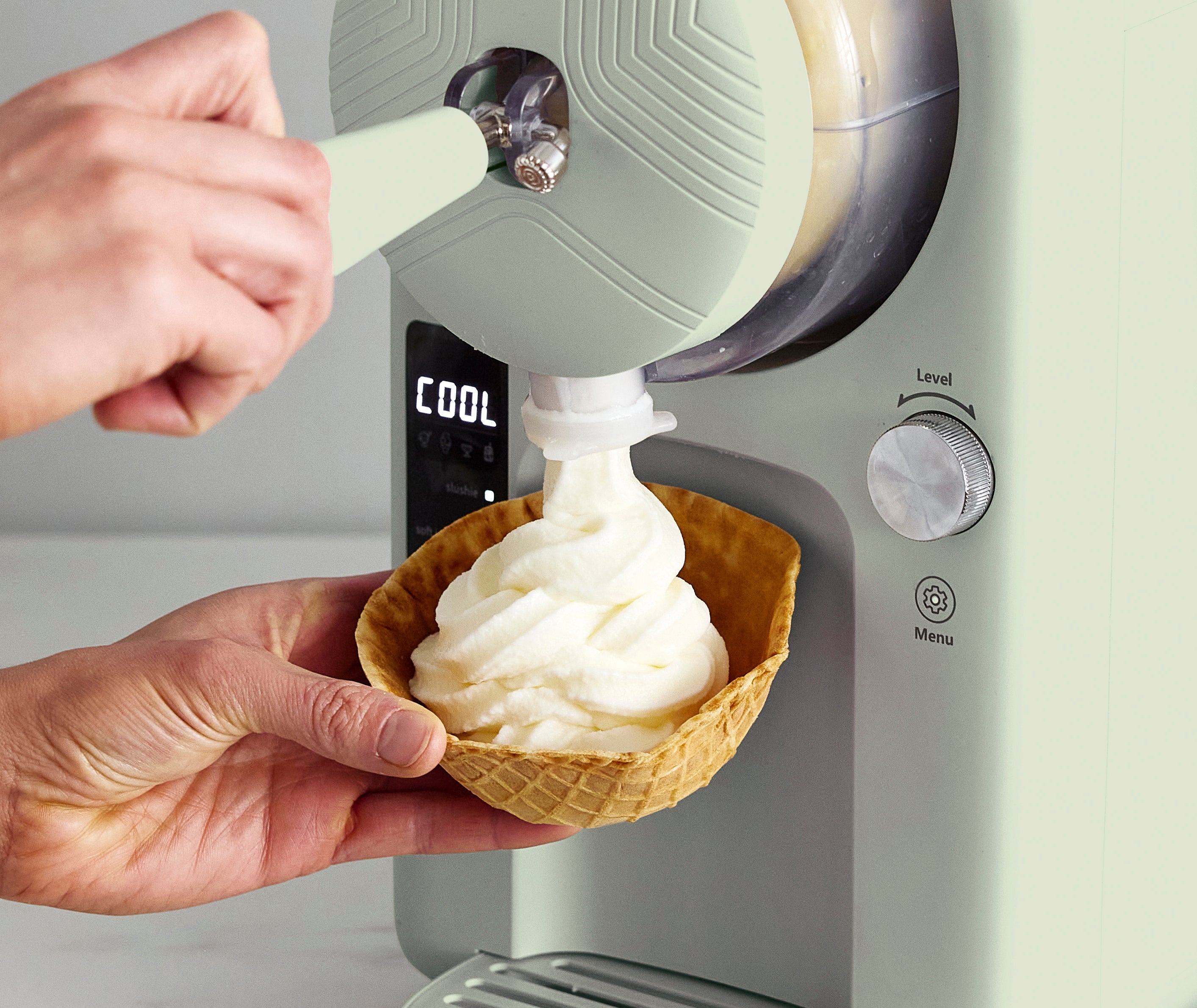 Non-Dairy Soft Serve Ice Cream