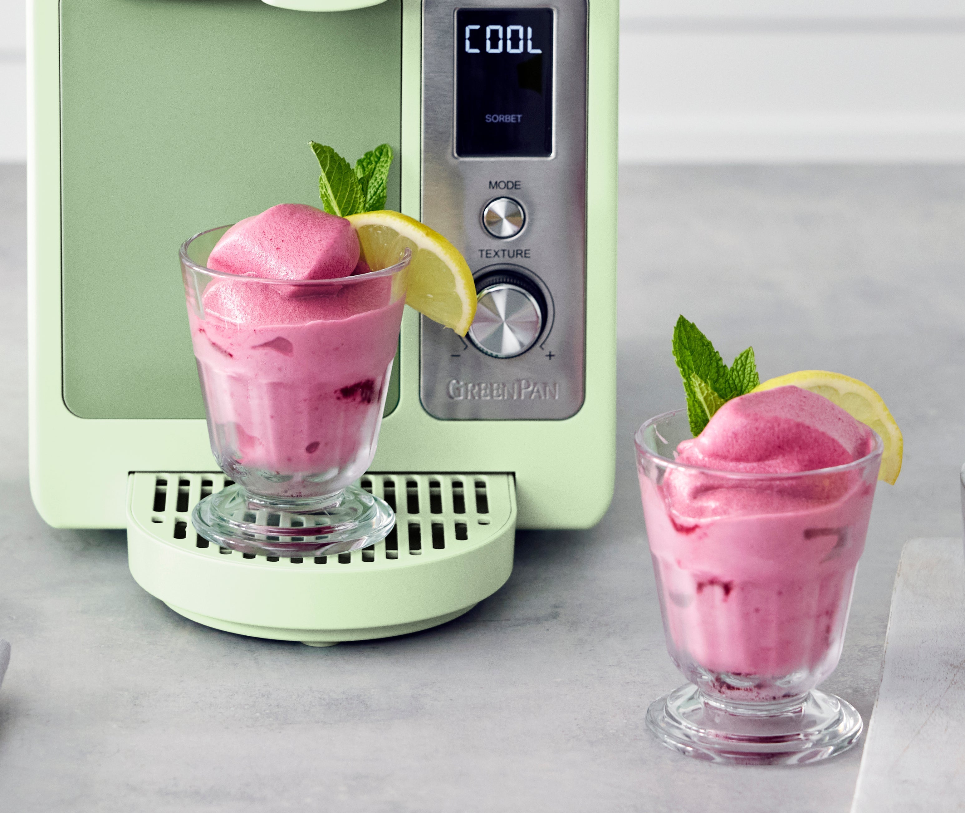 Lemon Blueberry Sorbet