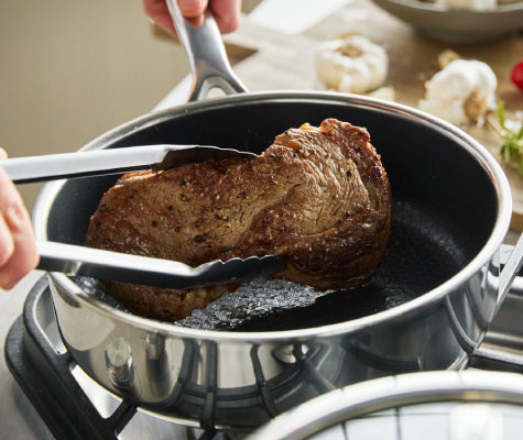 Garlic and Rosemary Ribeye Steak