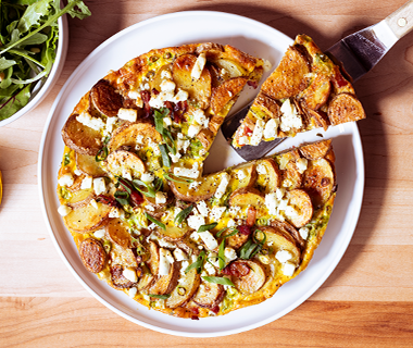 Bacon and Potato Frittata