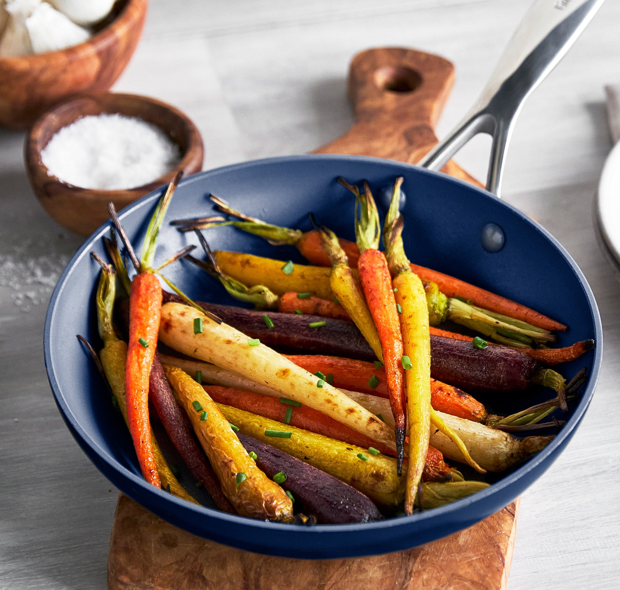 Roasted Rainbow Carrots