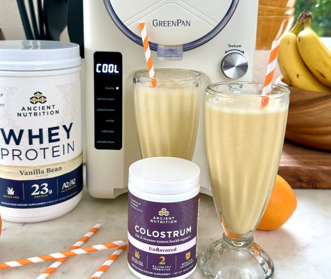 Creamsicle Frozen Protein Shake