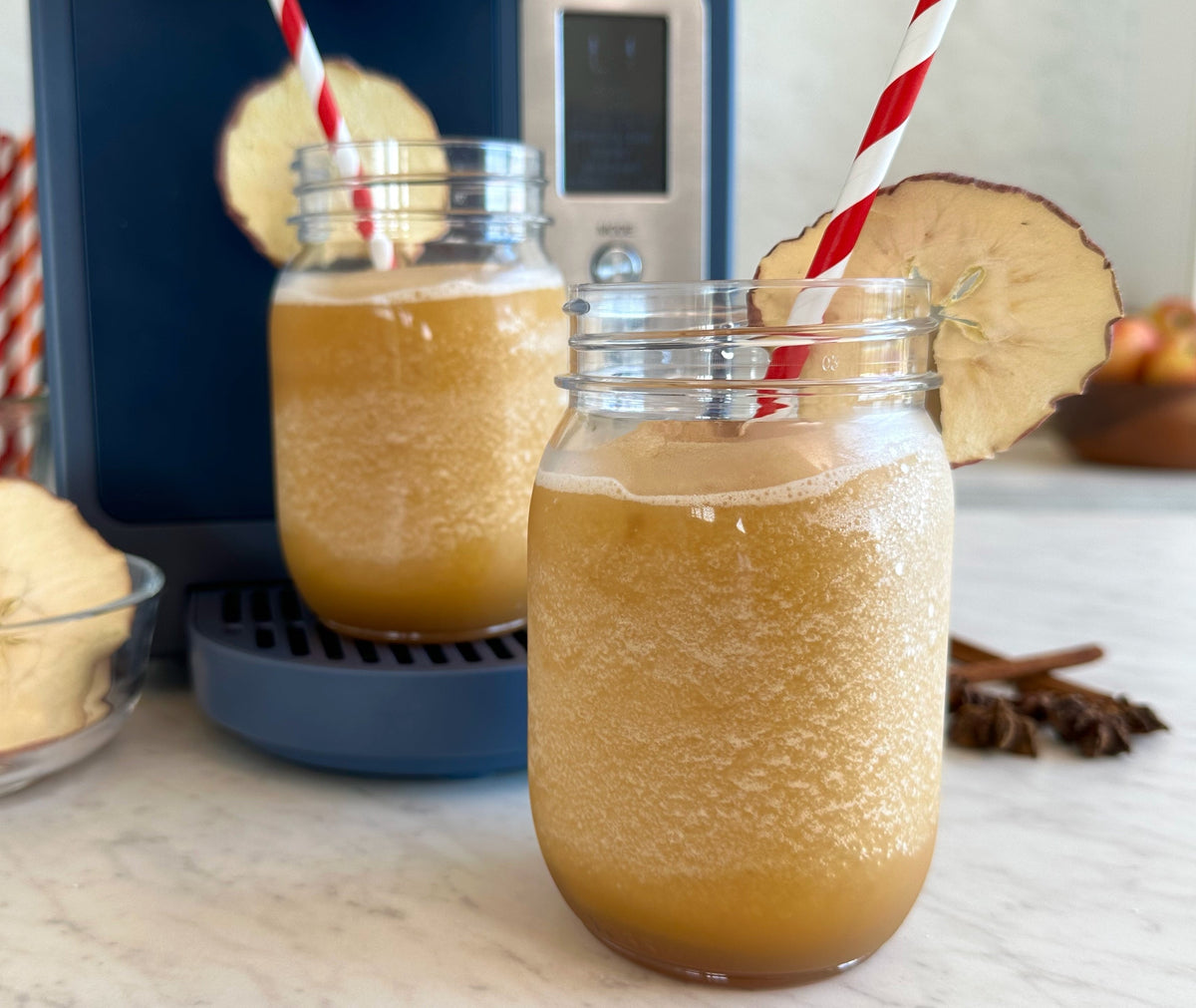 Spiced Maple Apple Slushie