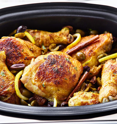 Moroccan Chicken with Olives and Lemon