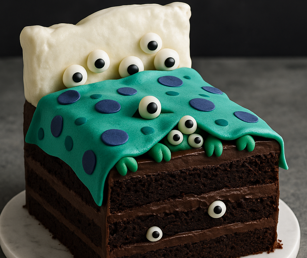 Monsters Under the Bed Cake