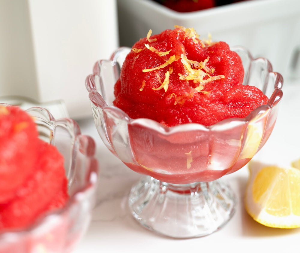 Strawberry Hibiscus Sorbet | GreenPan