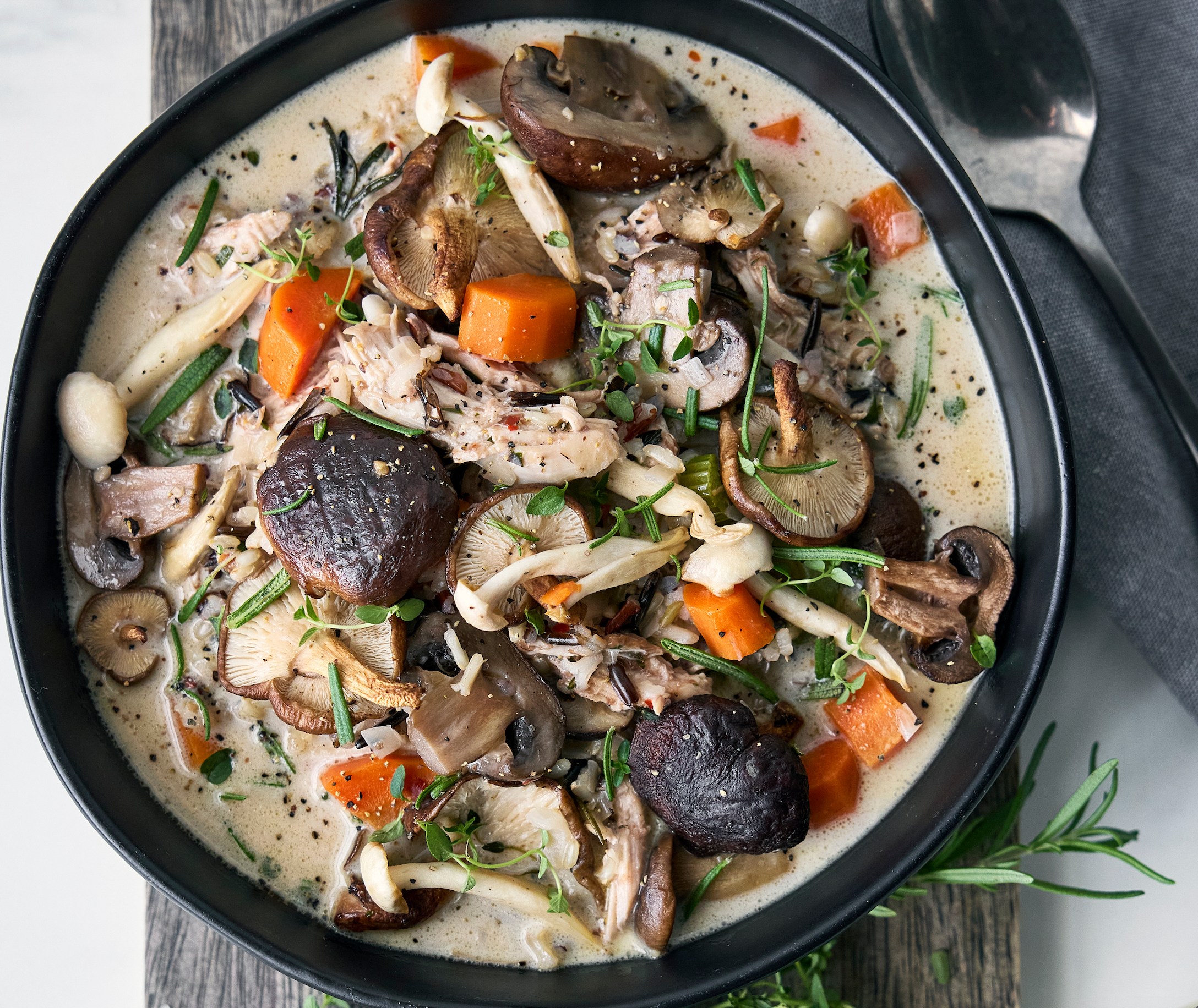 Chicken and Mushroom Soup