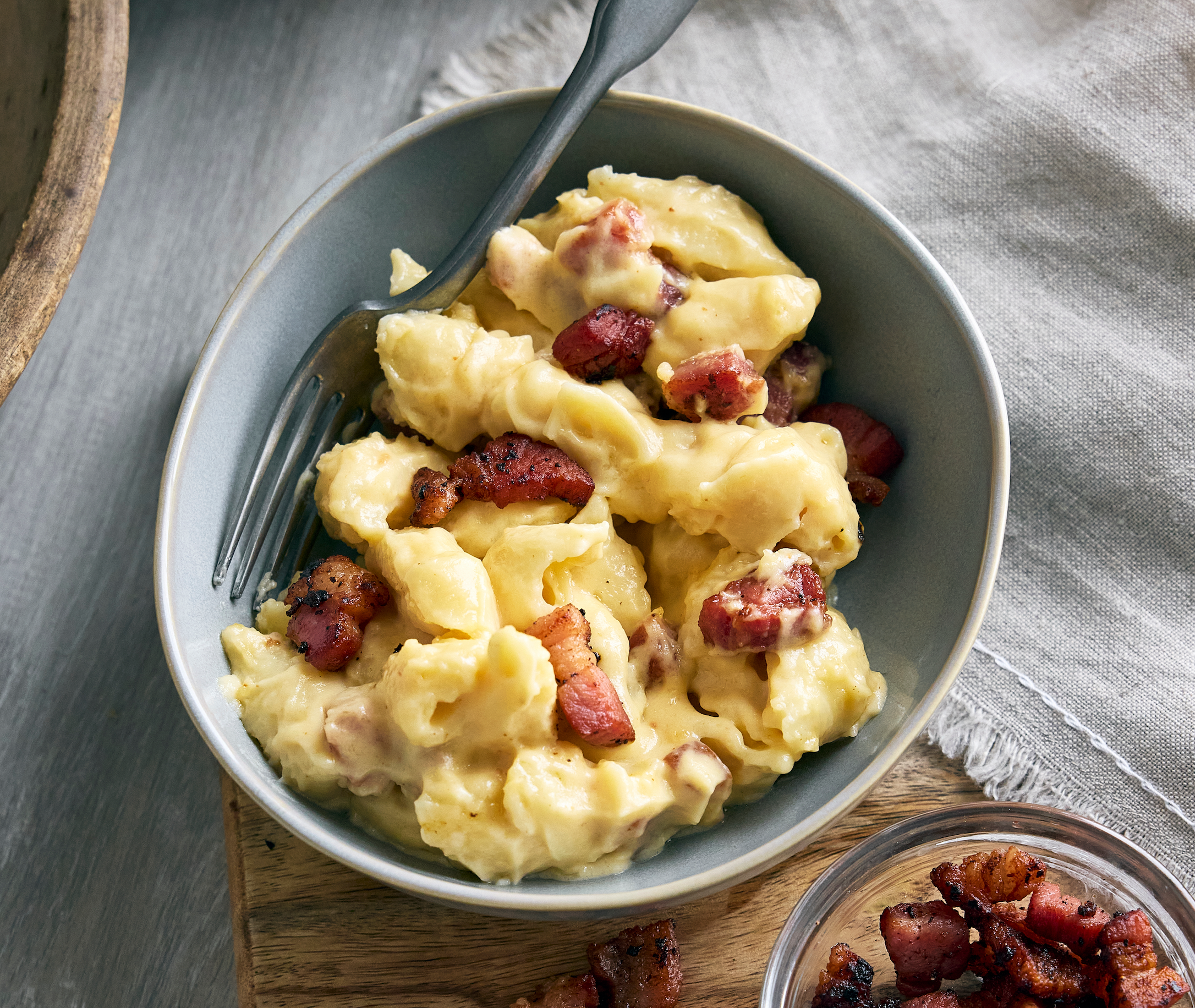 Bacon Macaroni and Cheese