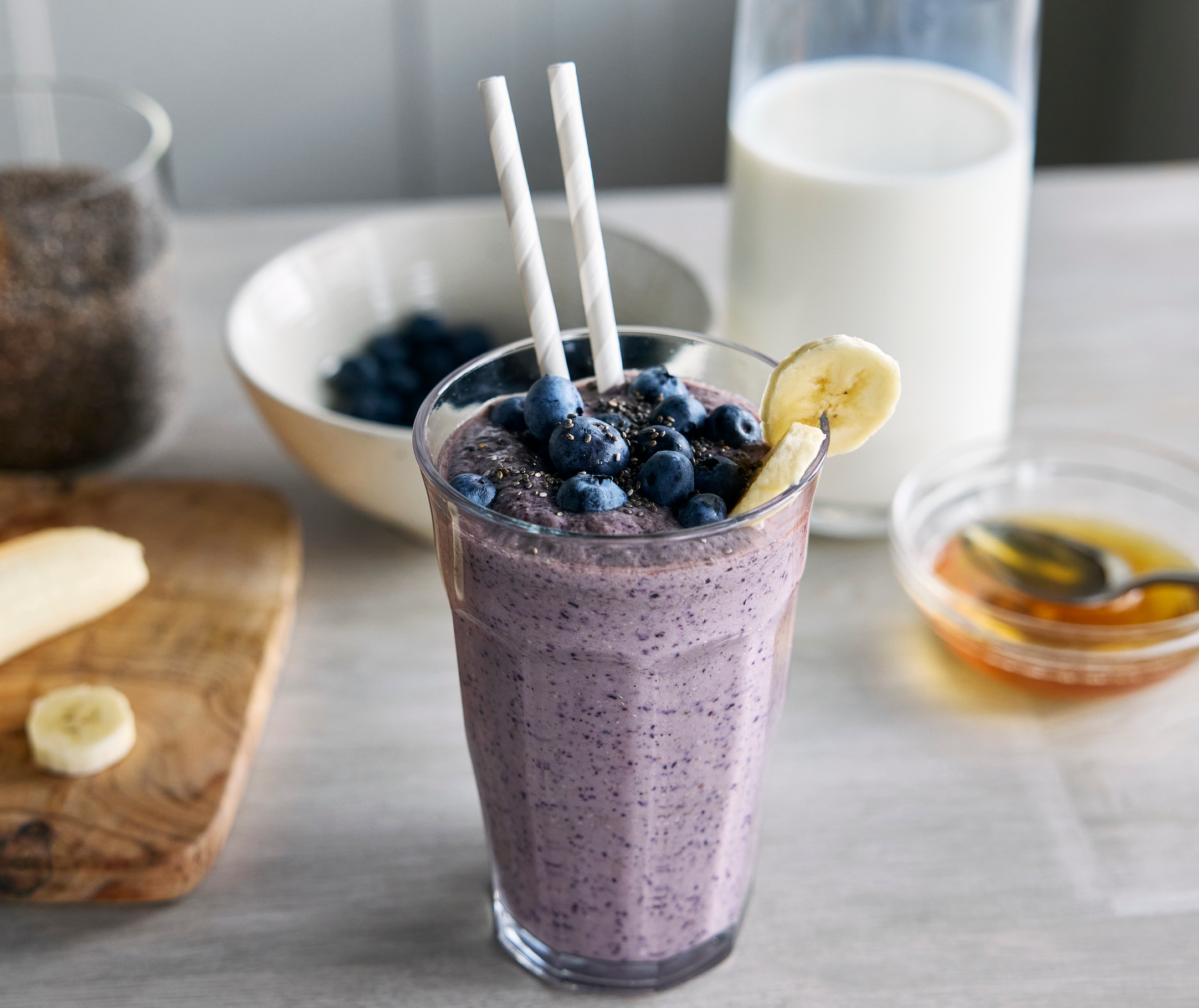Blueberry Chia Smoothie