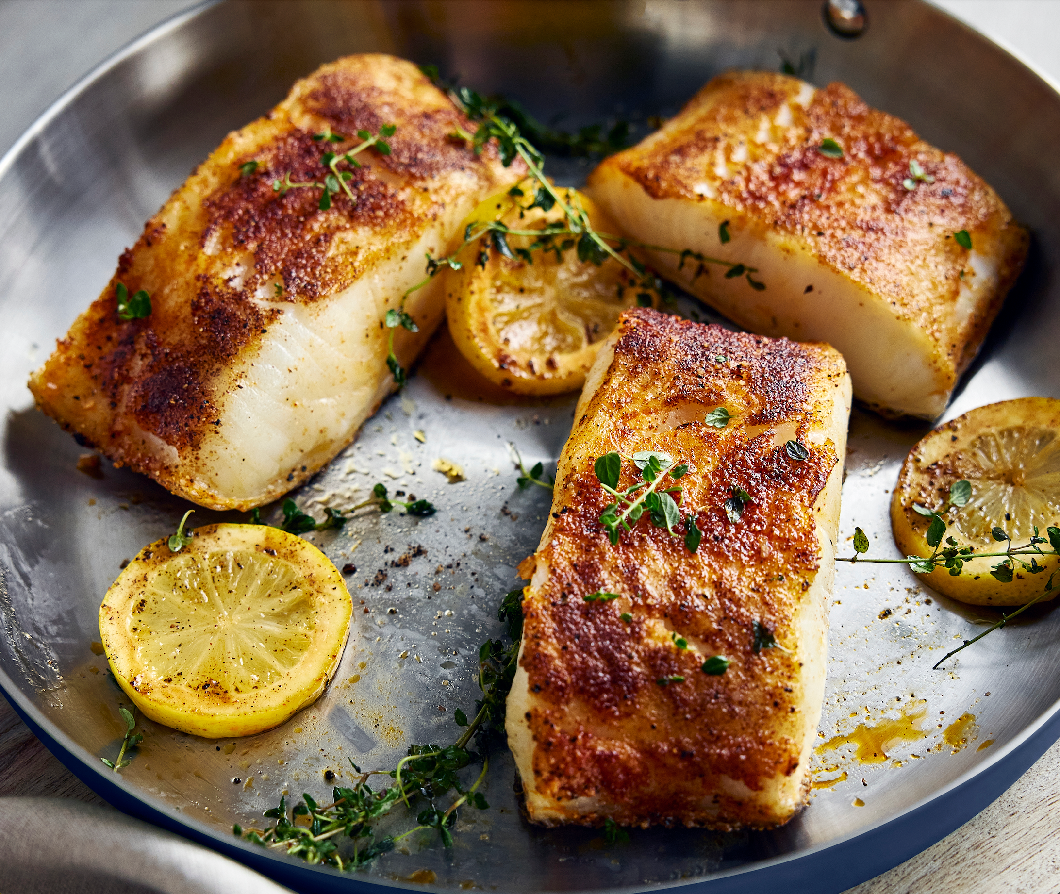 Chilean Sea Bass with Lemon