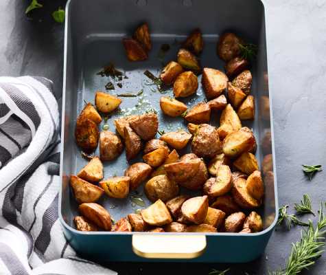 Stanley Tucci’s Roasted Potatoes with Rosemary (Patate Arrosto)