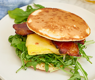 Spicy Maple Breakfast Sandwich