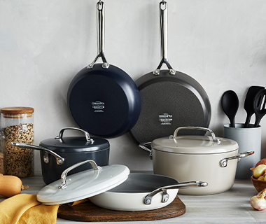 Stanley Tucci just released his own line of chic cookware with GreenPan
