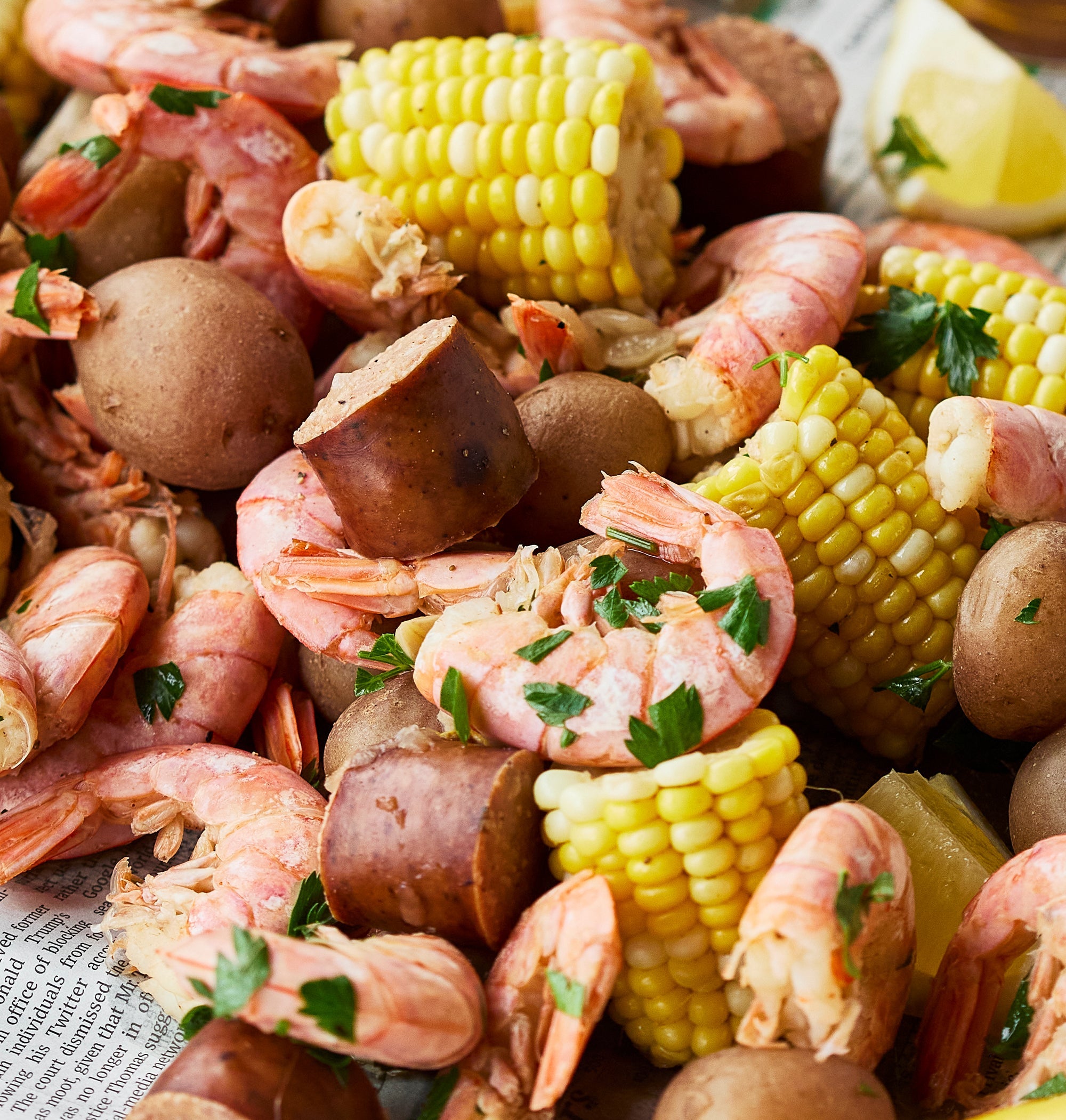 Slow Cooker Shrimp Boil
