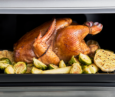 Turkey with Brussels Sprouts and Parsnips