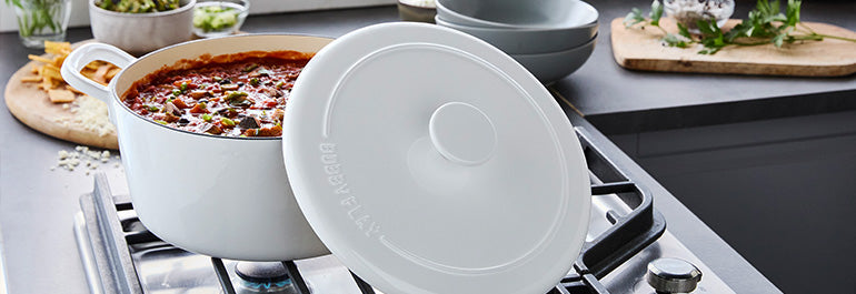 Bobby Flay Enameled Dutch Ovens