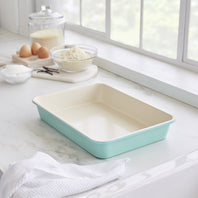GreenLife Ceramic Nonstick 3-Piece Bakeware Set | Turquoise