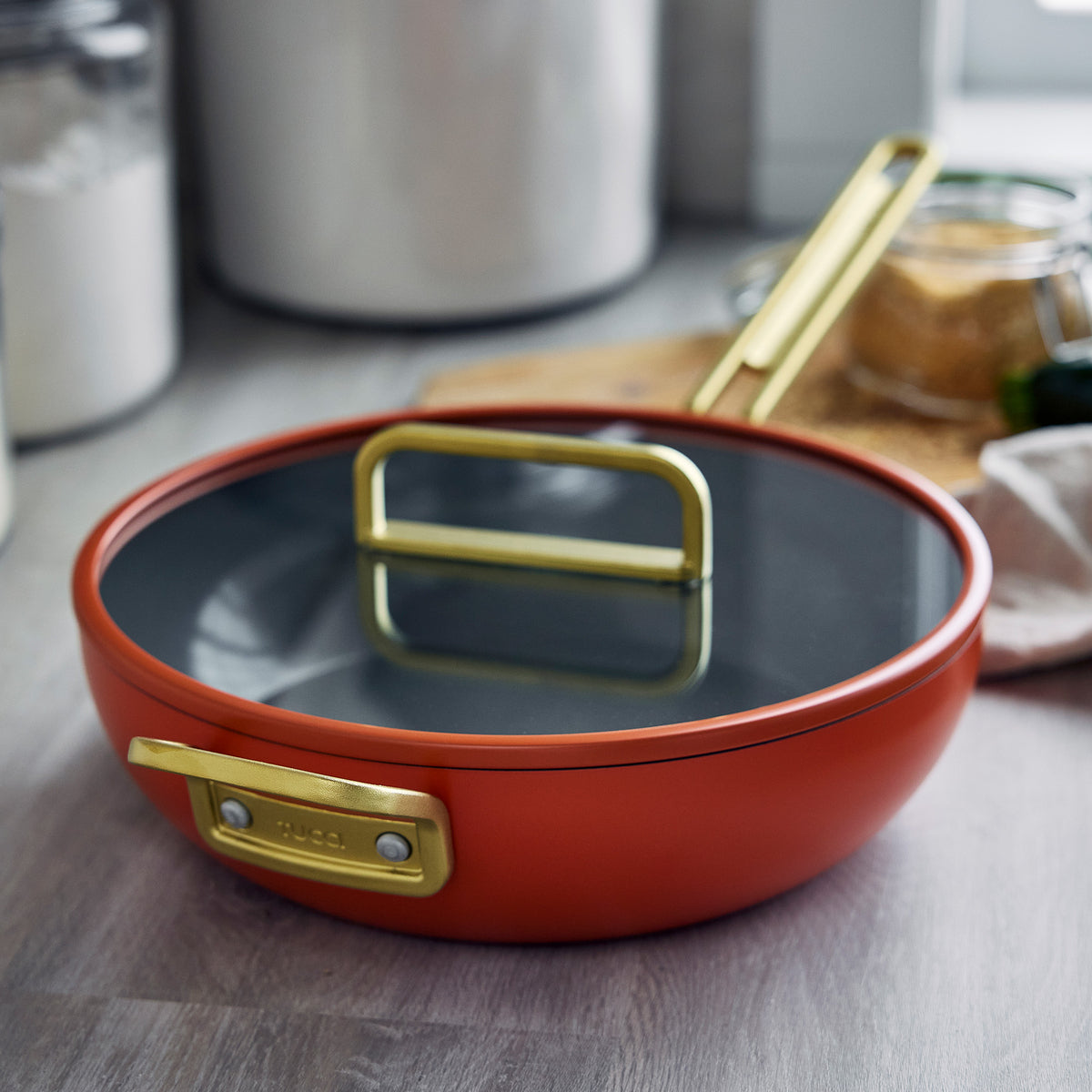 Stanley Tucci™ Ceramic Nonstick 4.5Quart Stanley Pan Jr. Amalfi Sun