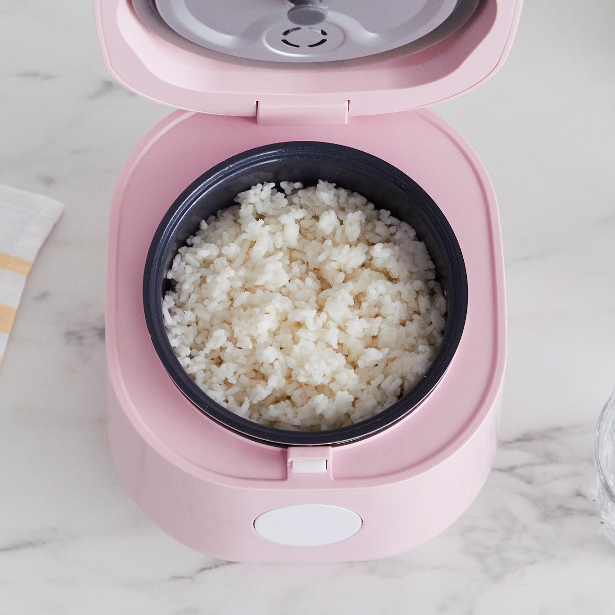GreenLife 4-Cup Rice & Grains Cooker | Pink | GreenPan