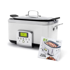 Elite 6-Quart Slow Cooker in Cloud Cream