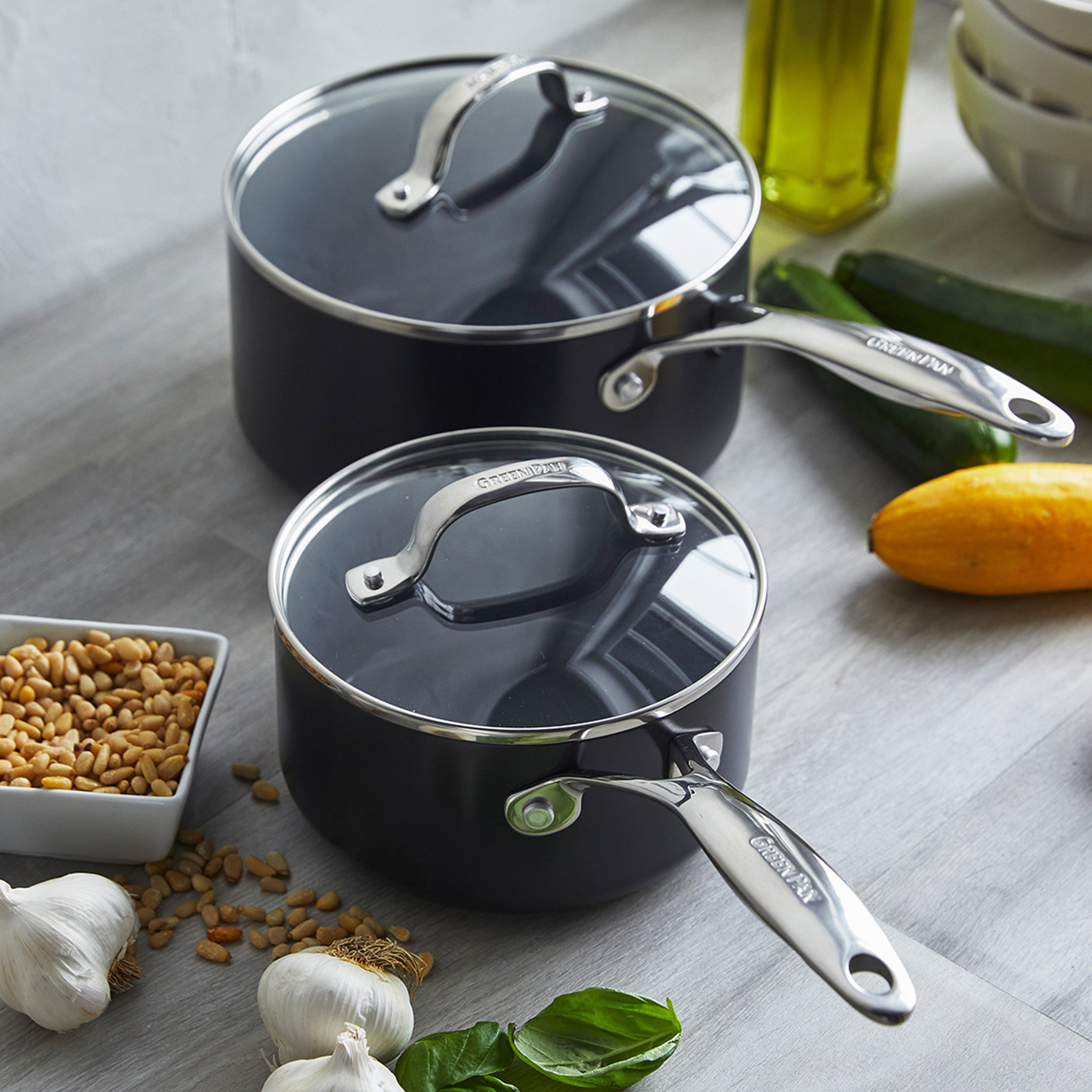 Valencia Pro Ceramic Nonstick 23-Piece Cookware Set