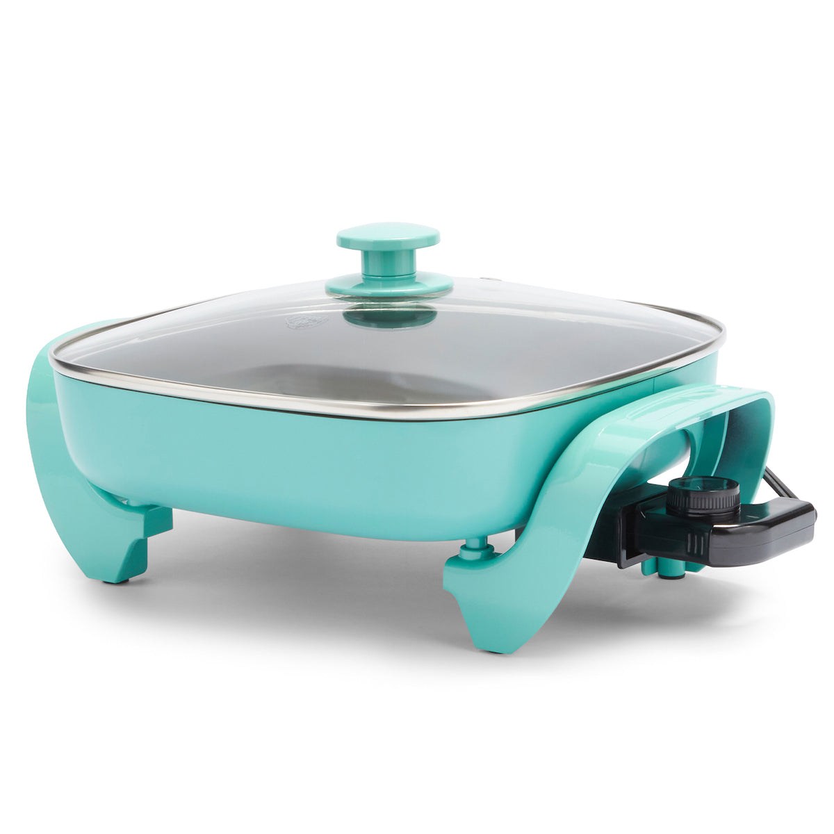 GreenLife Electric Skillet, Turquoise