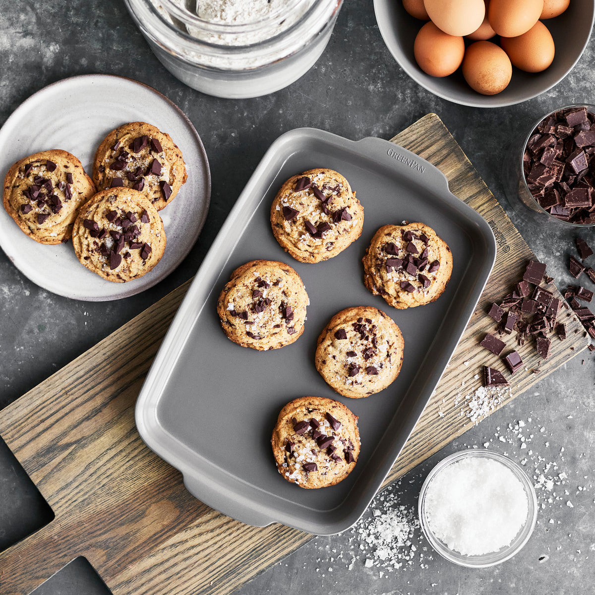 Premiere Ovenware Ceramic Nonstick 6-Piece Set