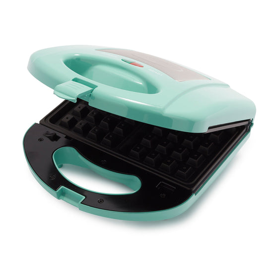 GreenLife Waffle and Sandwich Maker | Turquoise