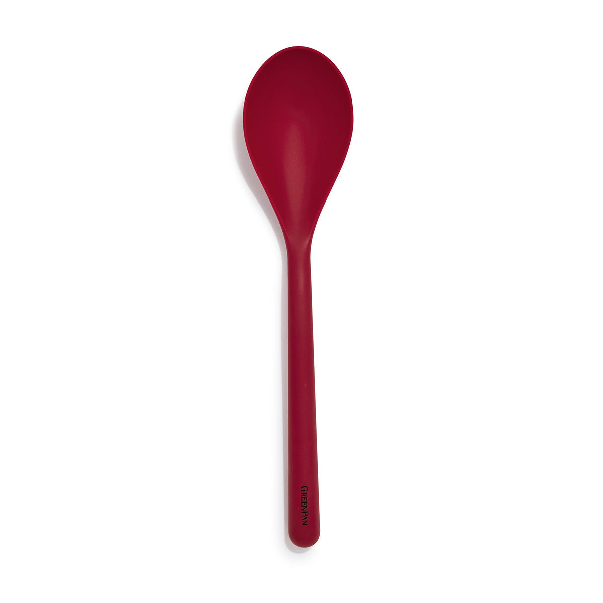 Silicone Mixing Spoon Nonstick Kitchen for Cooking Heat Resistant Red