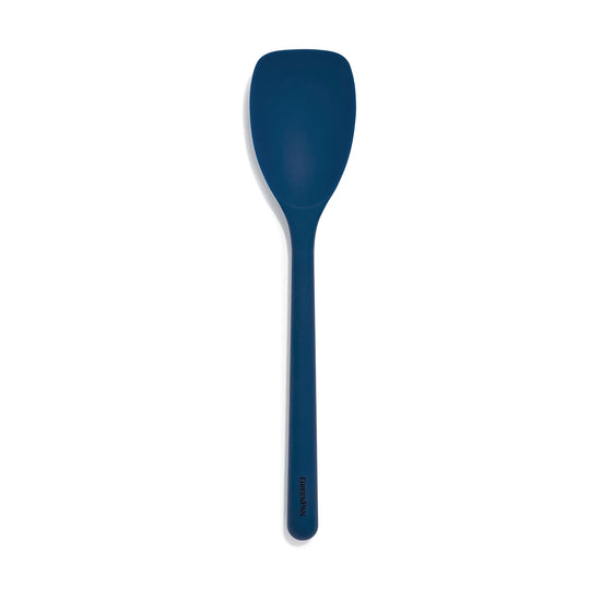Platinum Silicone Sauté Spoon | Navy