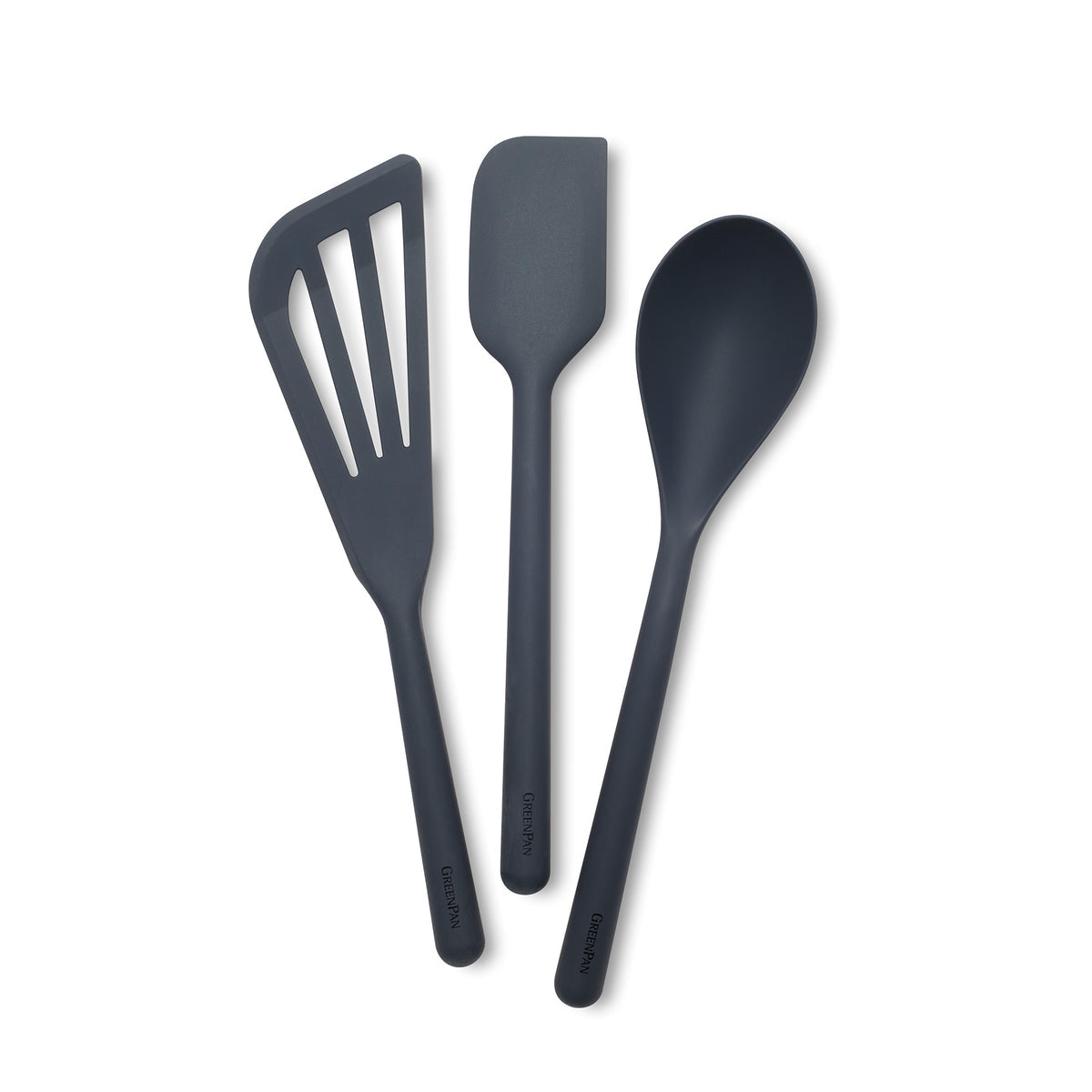 Platinum Silicone Tools 3-Piece Utensil Set | Navy