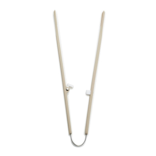 Platinum Silicone Tongs | Taupe