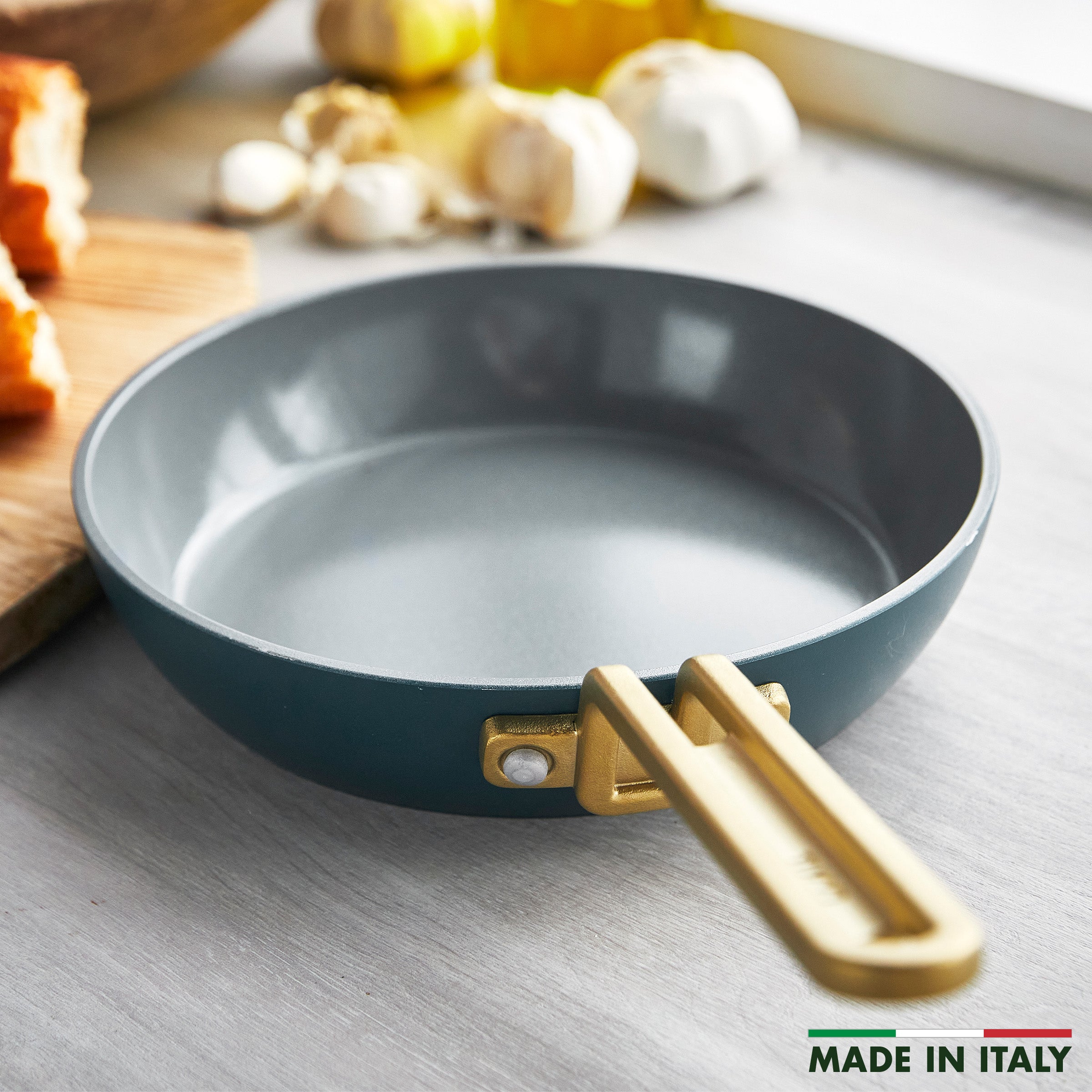 Stanley Tucci™ Ceramic Nonstick 8" Frypan | Venetian Teal