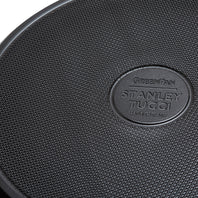 Stanley Tucci™ Ceramic Nonstick 8" and 10" Frypan Set | Milano Black