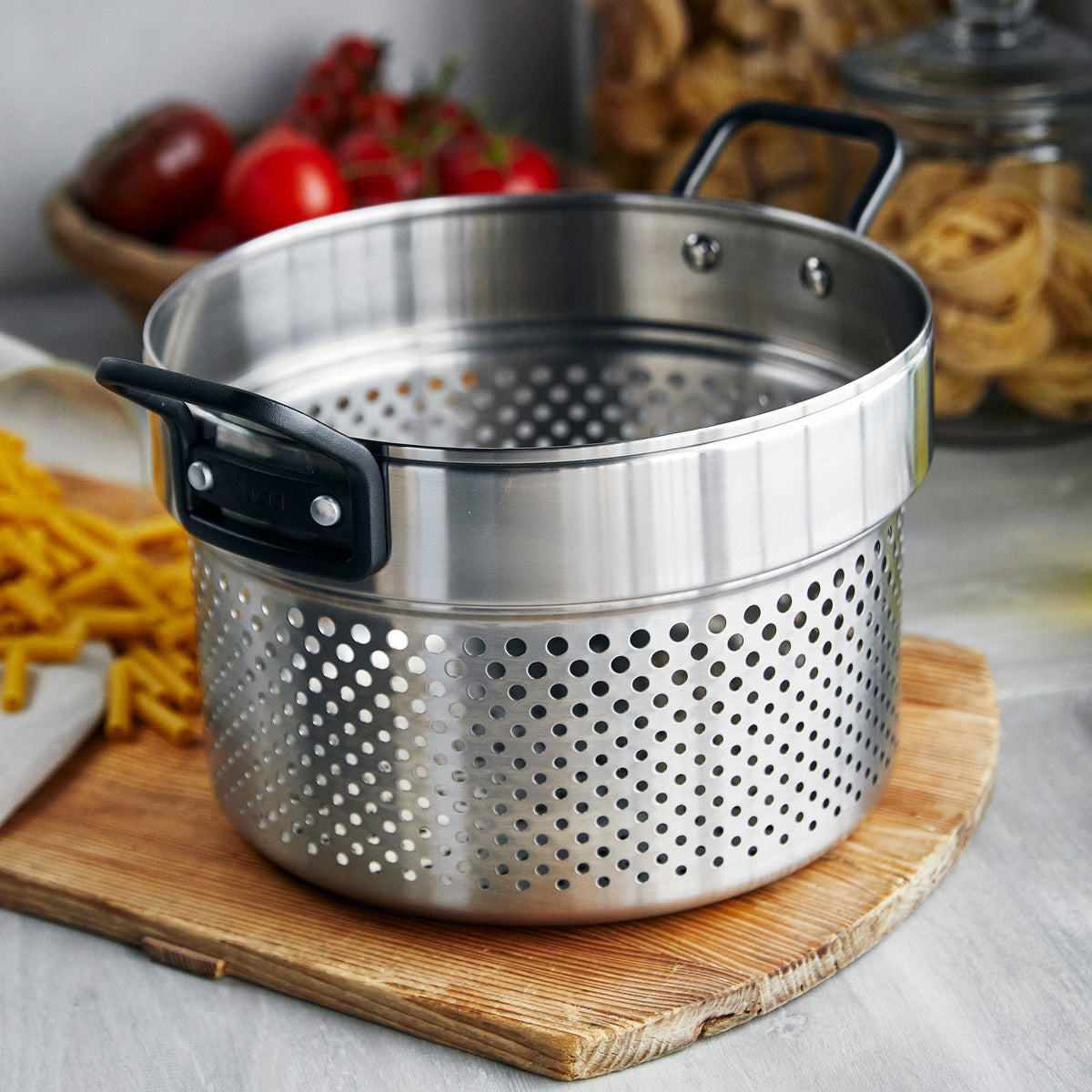 Ollas De Cocina Tramontina Lock Drain Stainless Steel 8-Quart