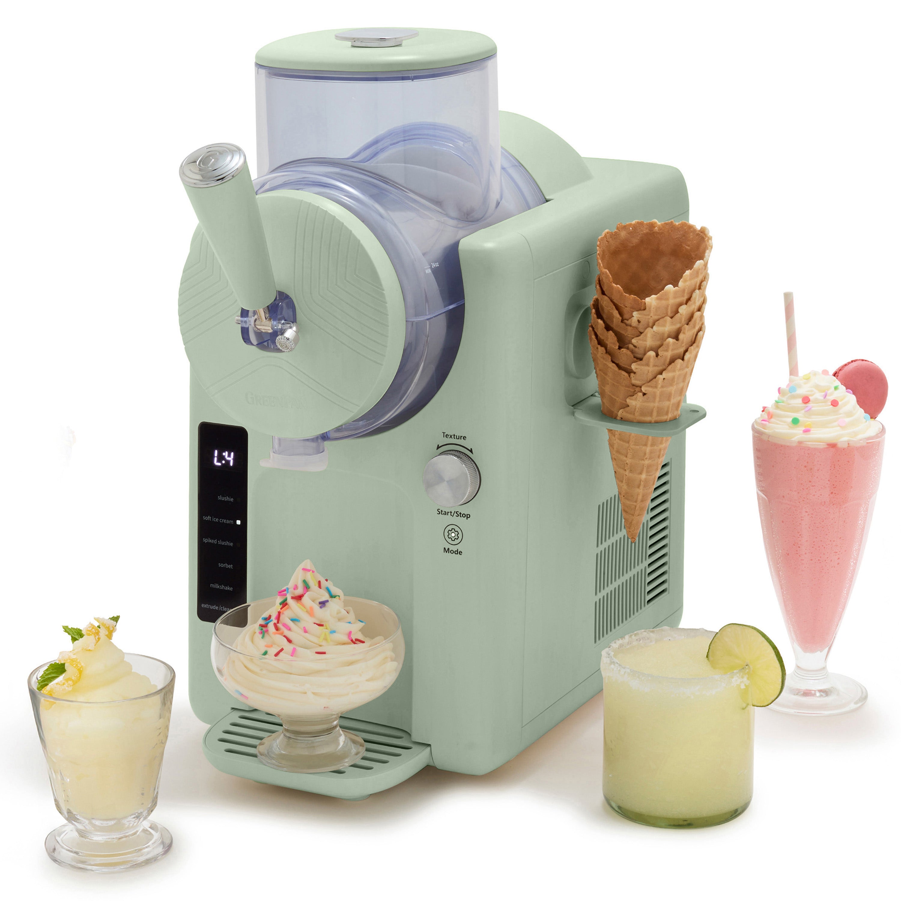 Frost Ice Cream Frozen Drink Maker Pistachio GreenPan