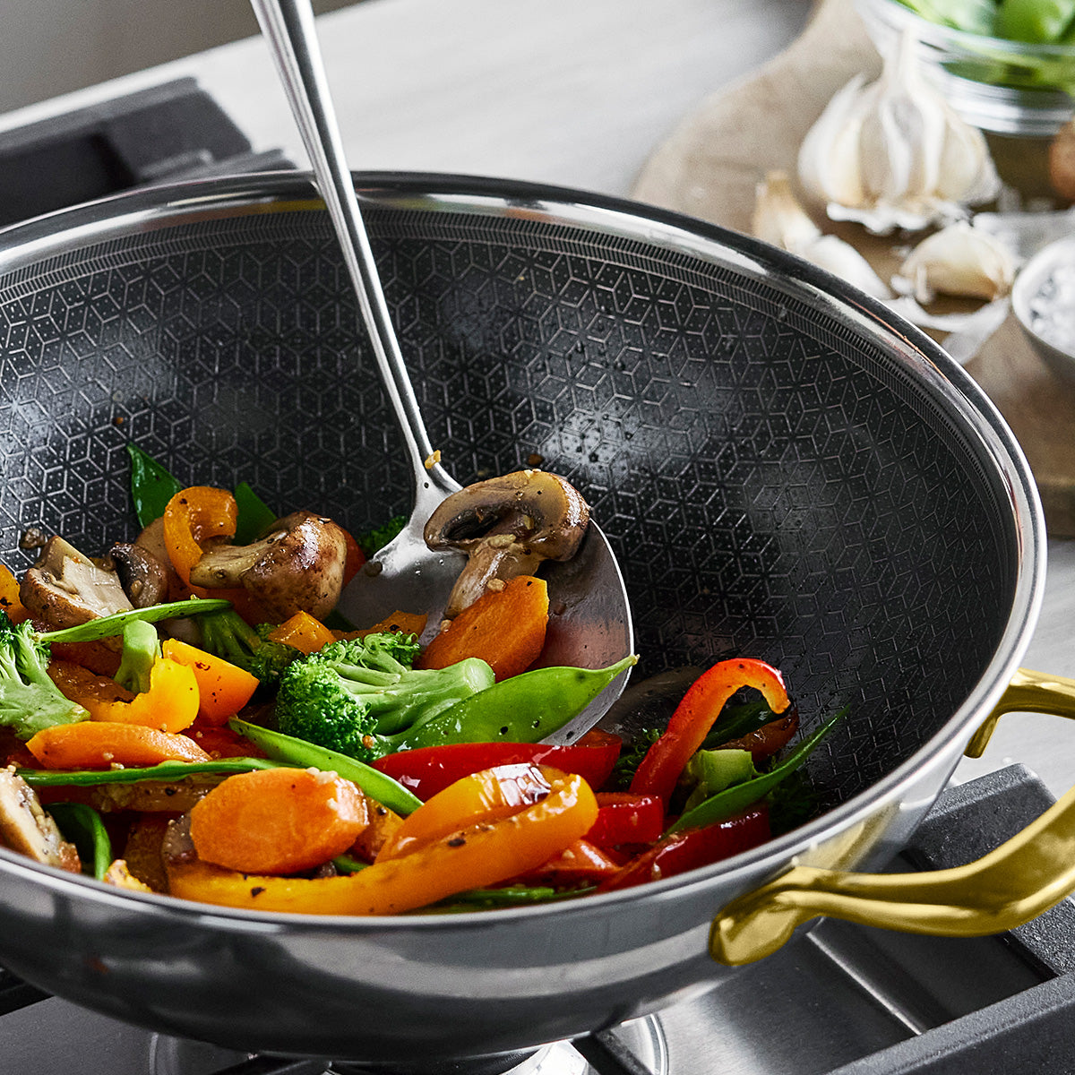 Spectra Gold Thermobond Hybrid Ceramic Nonstick 12-Piece Cookware Set