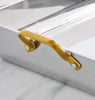 Gold-Tone Stainless Steel Handles