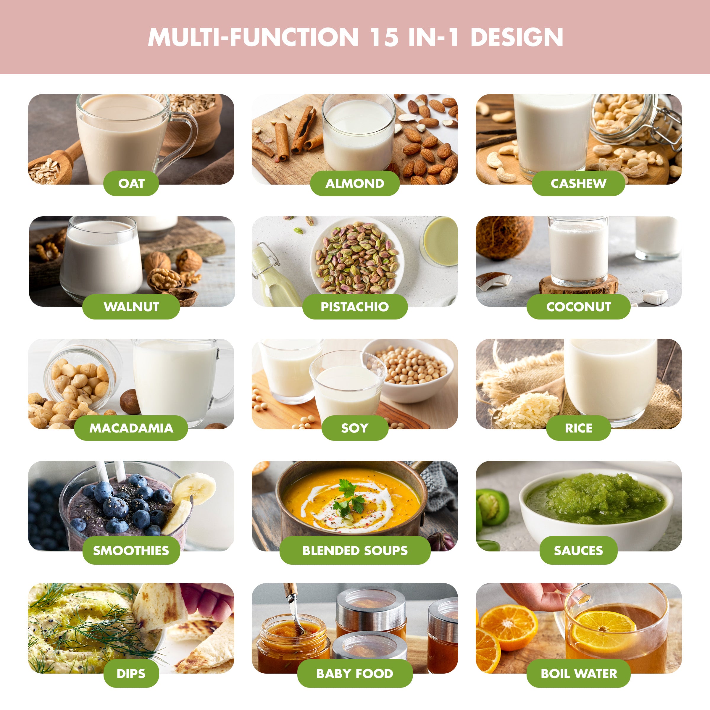 Better Blend Milk Maker | Pink