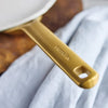GORGEOUS MATTE GOLD-TONE HANDLE
