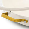 GORGEOUS MATTE GOLD-TONE HANDLE