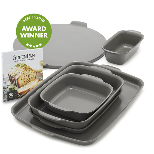 Premiere Ovenware Ceramic Nonstick 6-Piece Set