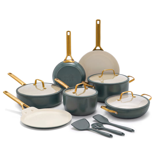 Reserve Pro Ceramic Nonstick 14-Piece Cookware Set | Spruce