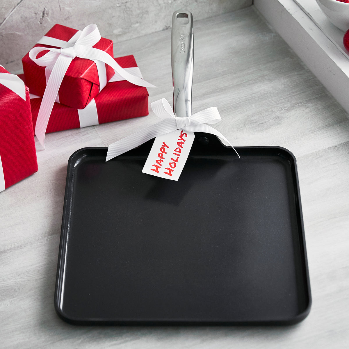 Chatham Black Ceramic Nonstick 11" Square Griddle